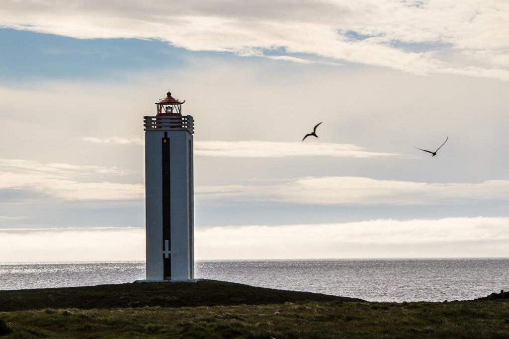 Leuchtturm Kalfshamarsvík