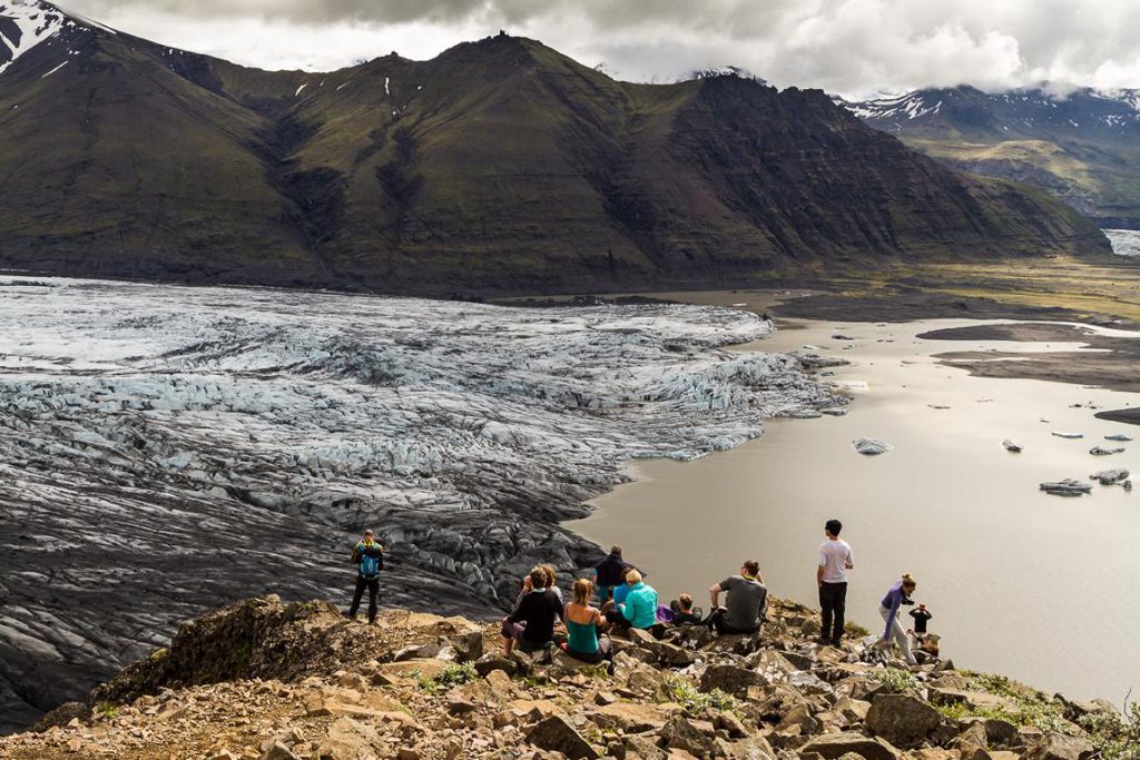 Blick auf Skaftafellsjökull