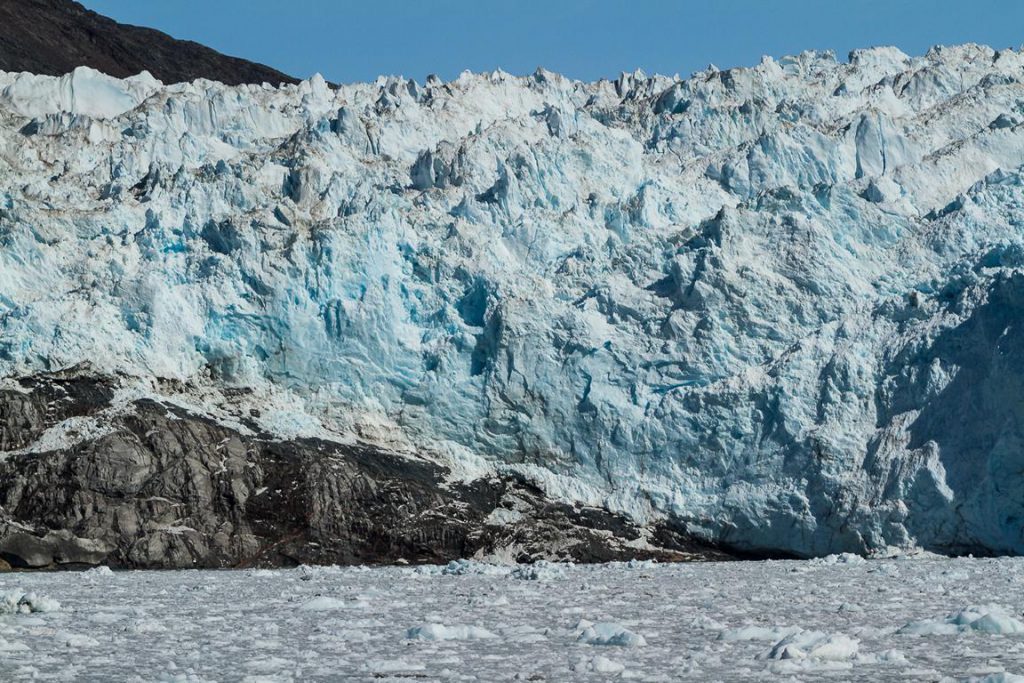 türkiser Gletscher