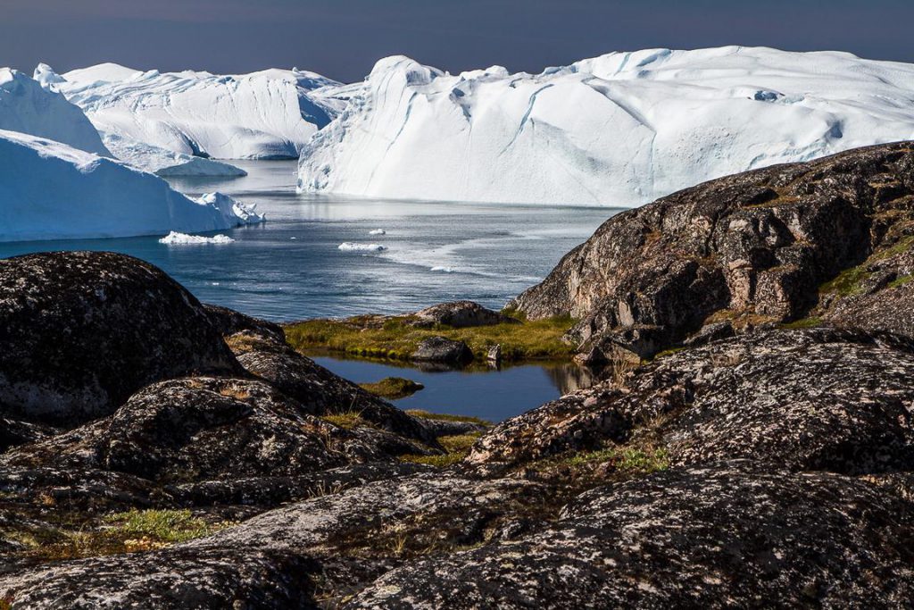 Eisberge Grönlands
