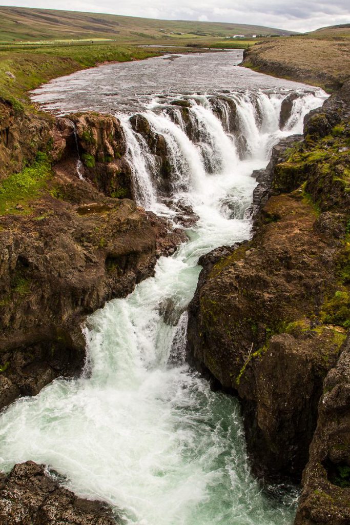 ausgefallener Wasserfall