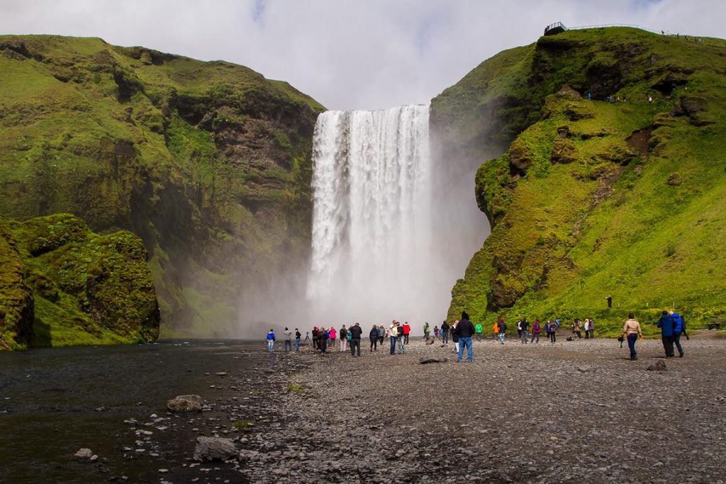 Wasserfall Skogafoss