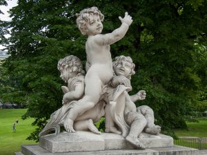 Statuen im Wiener Burggarten