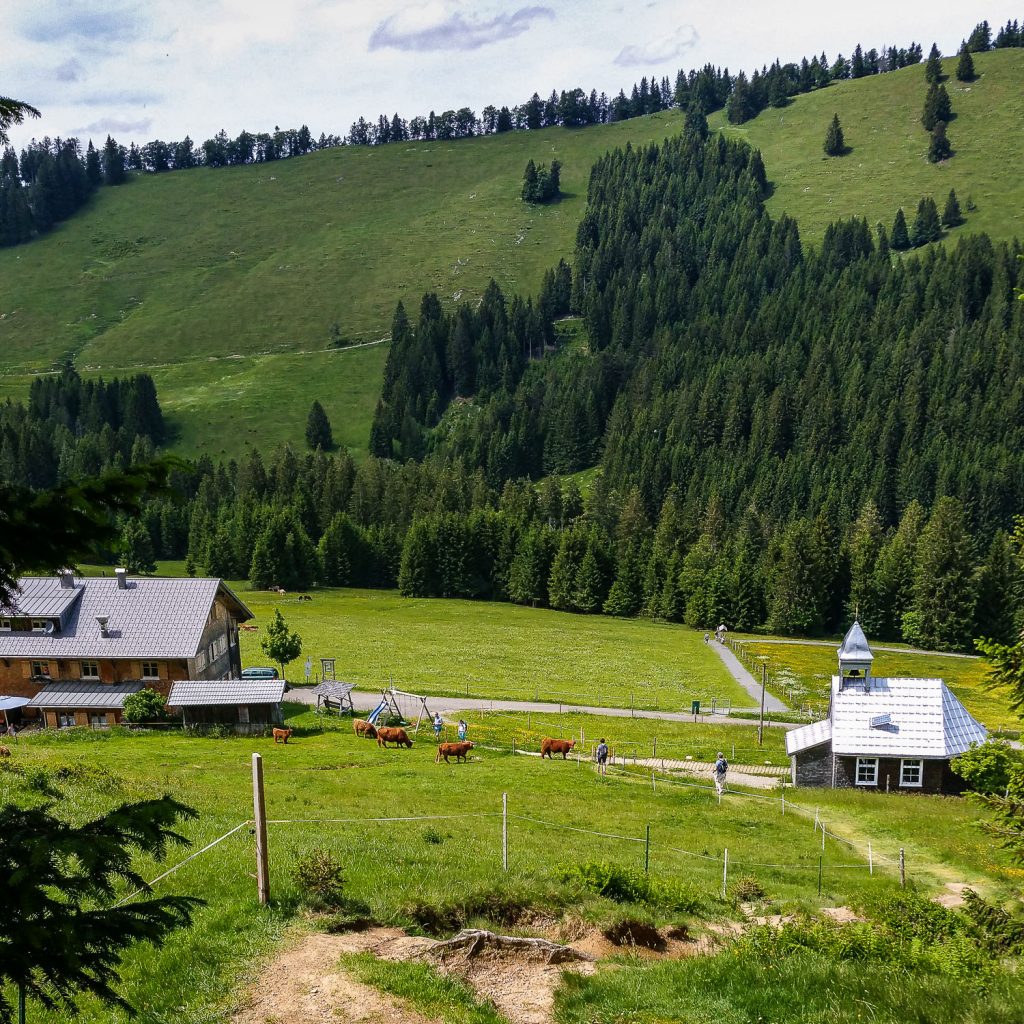 Hochwies-Alpe mit Kapelle