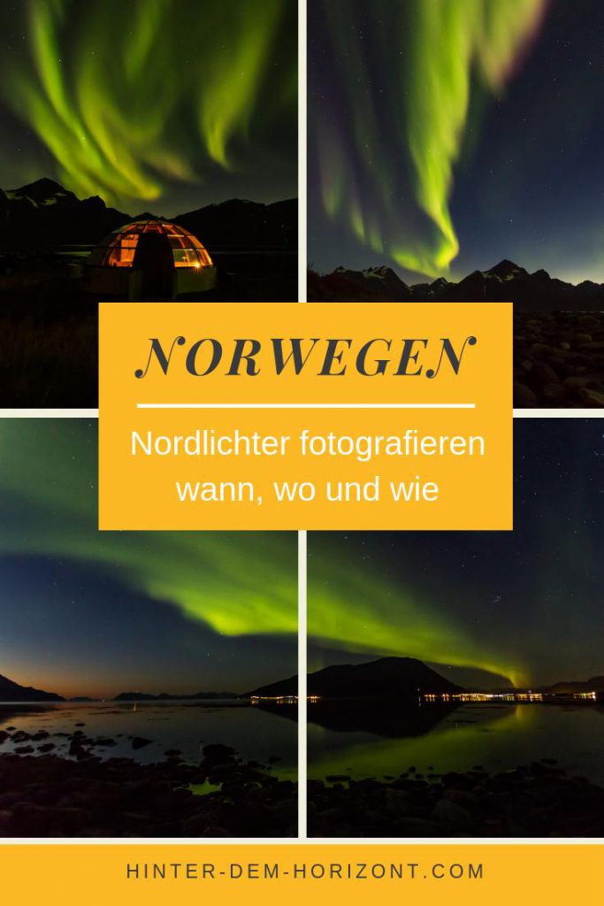 Nordlichter fotografieren Pin