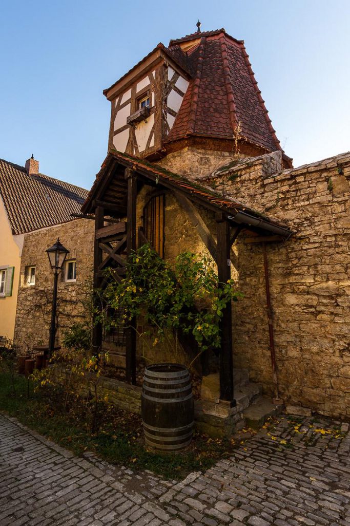 Russenturm Sulzfeld, malerische Orte in Maindreieck