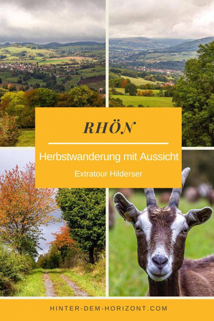 Extratour Hilderser, Wandern in der Rhön, Herbstwanderung