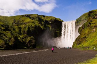 Islands schönste Wasserfälle - Skogafoss