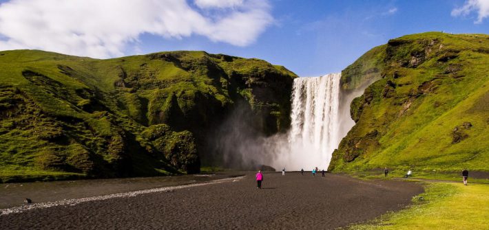 Islands schönste Wasserfälle - Skogafoss