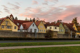 malerische Orte im Maindreieck