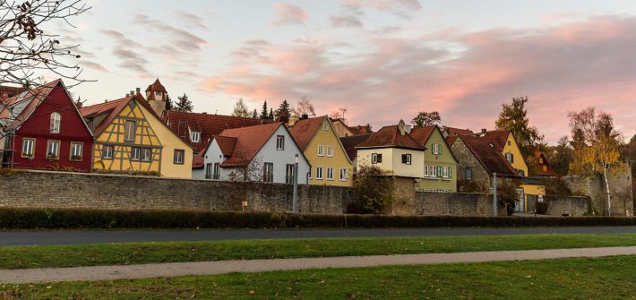 malerische Orte im Maindreieck